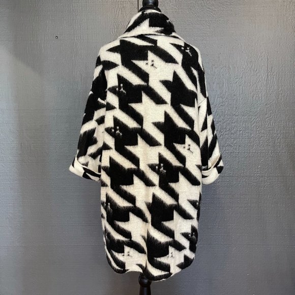 Diesel Houndstooth Check Cardigan Size S - Picture 7 of 9